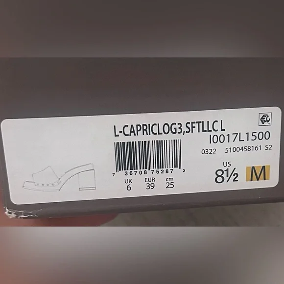 Woman's Franco Sarto Womens Capri 3 Clog Sandal in Soft Lilac size 8.5 - Picture 9 of 9